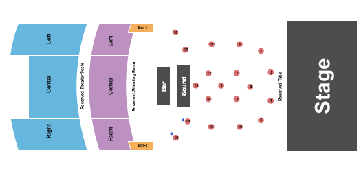 seating chart for The Lincoln - Cheyenne - Jim Breuer - eventticketscenter.com